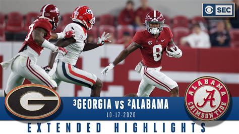 Dec 3, 2023 · Georgia suffers its first loss in two years, which came at the hands of Alabama in this exact game. Alabama beat top-ranked Georgia 27-24 to reclaim the conference title and keep its playoff hopes ... 